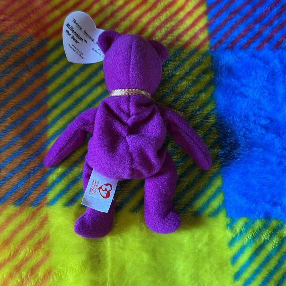 Ty Millennium the Bear Teenie Beanie Baby